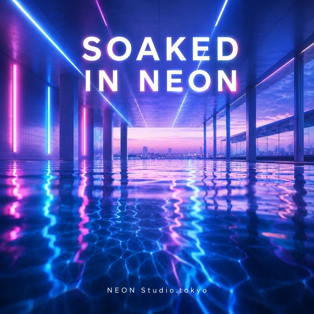Soaked in Neonのジャケット